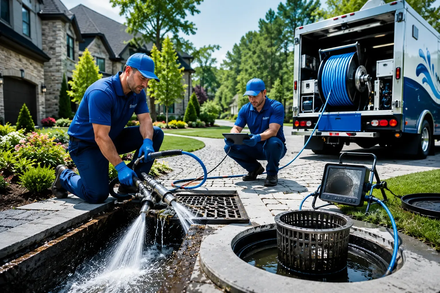 Local outdoor drain cleaning professionals in Smithfield, ME
